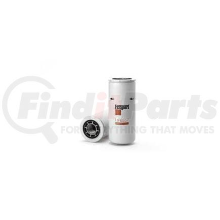 HF6557 by FLEETGUARD - Hydraulic Filter - 9.45 in. Height, 3.86 in. OD (Largest), Spin-On