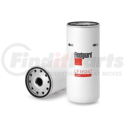LF16247 by FLEETGUARD - Engine Oil Filter - 10.24 in. Height, 4.25 in. (Largest OD)