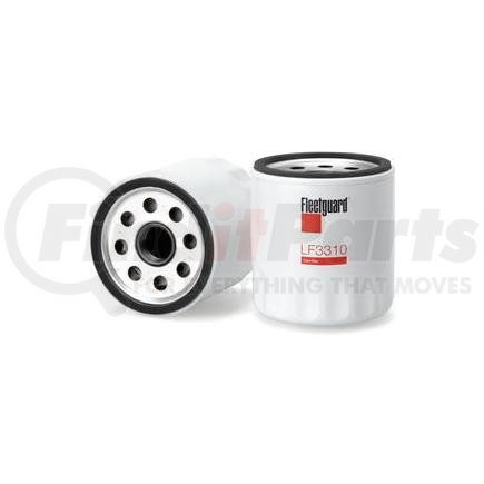 LF3310 by FLEETGUARD - Engine Oil Filter - 3.49 in. Height, 2.99 in. (Largest OD), Spin-On, Opel 2866477