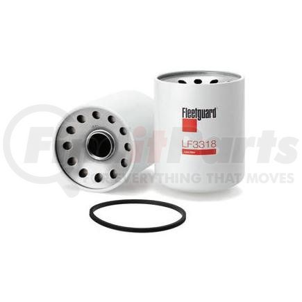 LF3318 by FLEETGUARD - Engine Oil Filter - 6.71 in. Height, 5.08 in. (Largest OD), Spin-On