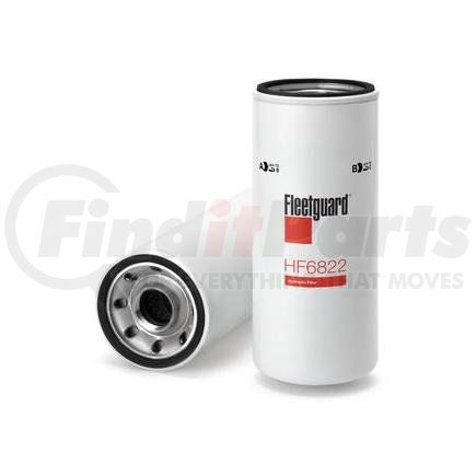 HF6822 by FLEETGUARD - Hydraulic Filter - 11.29 in. Height, 4.58 in. OD (Largest), Spin-On
