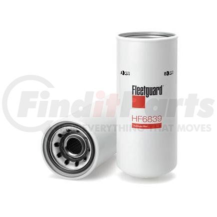 HF6839 by FLEETGUARD - Hydraulic Filter - 11.78 in. Height, 4.9 in. OD (Largest)