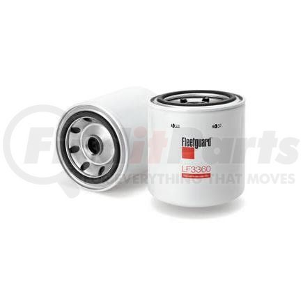 LF3360 by FLEETGUARD - Engine Oil Filter - 6 in. Height, 5.35 in. (Largest OD), Full-Flow Spin-On
