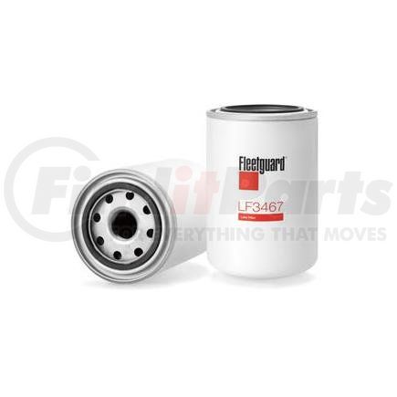 LF3467 by FLEETGUARD - Engine Oil Filter - 5.59 in. Height, 3.68 in. (Largest OD), StrataPore Media, Valmet 7836436346
