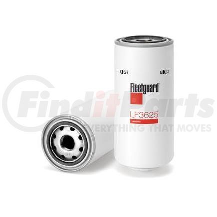LF3625 by FLEETGUARD - Engine Oil Filter - 8.52 in. Height, 3.68 in. (Largest OD)