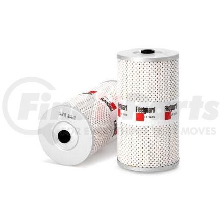 LF3629 by FLEETGUARD - Engine Oil Filter - 9.57 in. Height, 5.12 in. (Largest OD), By-Pass Cartridge
