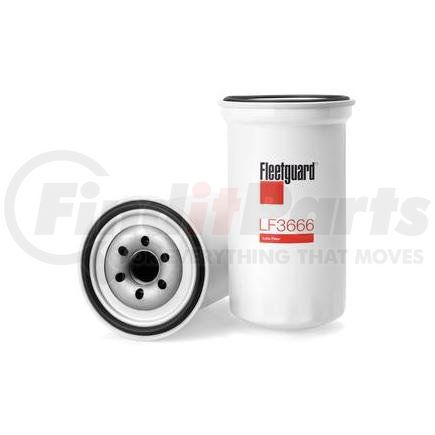 Fleetguard LF3666 Engine Oil Filter Lube Filter, Spin-On