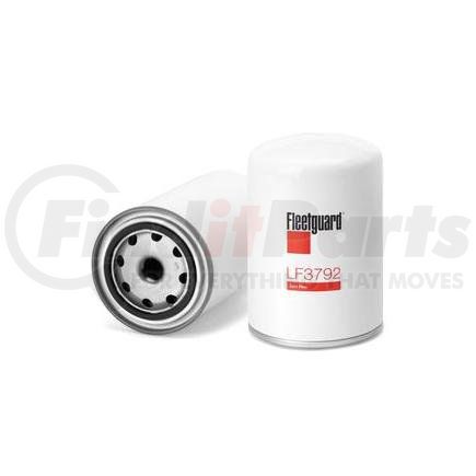 LF3792 by FLEETGUARD - Engine Oil Filter - 5.59 in. Height, 3.68 in. (Largest OD), Linde 9830608