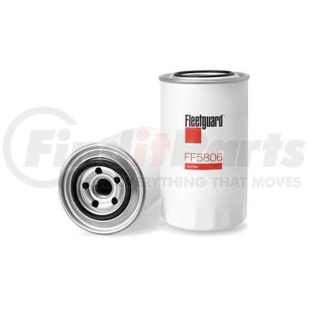 FF5806 by FLEETGUARD - Fuel Filter - 6.38 in. Height