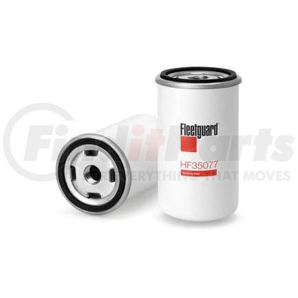 HF35077 by FLEETGUARD - Hydraulic Filter, Spin-On