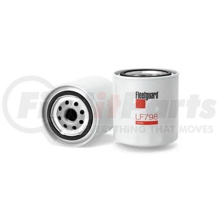 LF798 by FLEETGUARD - Engine Oil Filter - 4.22 in. Height, 3.67 in. (Largest OD), Chrysler 4026486