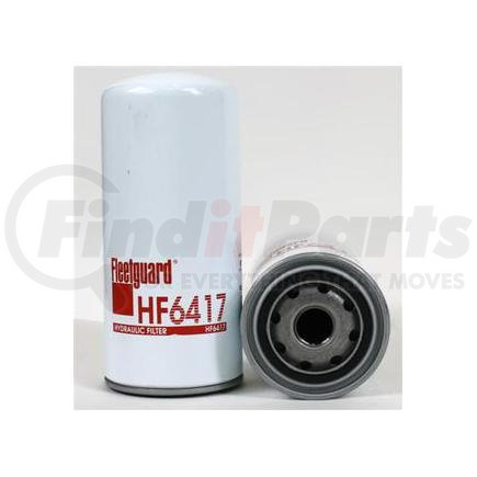 HF6417 by FLEETGUARD - Hydraulic Filter - 8.29 in. Height, 3.68 in. OD (Largest), Spin-On
