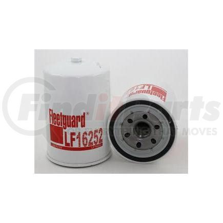 LF16252 by FLEETGUARD - Engine Oil Filter - 5.91 in. Height, 4.02 in. (Largest OD), Hino 156071221