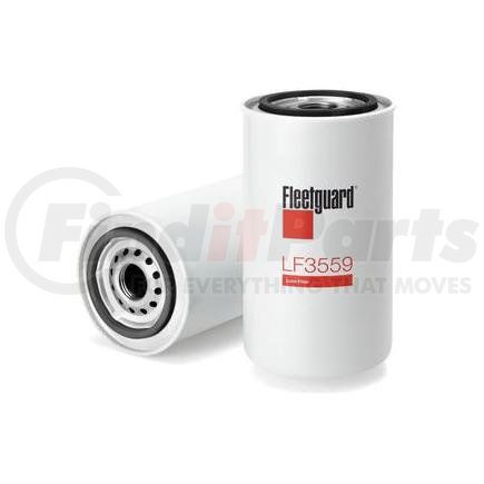 LF3559 by FLEETGUARD - Engine Oil Filter - 6.88 in. Height, 3.67 in. (Largest OD)
