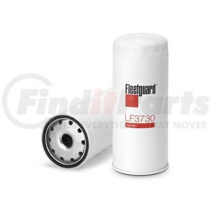 LF3730 by FLEETGUARD - Engine Oil Filter - 10.24 in. Height, 4.33 in. (Largest OD), Baldwin B7600