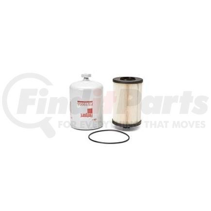 FK48001 by FLEETGUARD - Fuel Filter Kit - Includes FS19956 Spin-On and FS19957 Cartridge