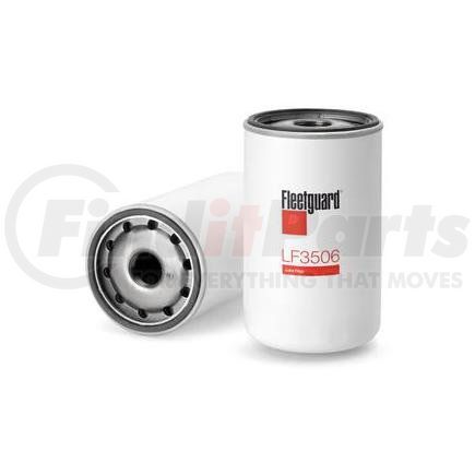 LF3506 by FLEETGUARD - Engine Oil Filter - 7.34 in. Height, 4.25 in. (Largest OD), M.A.N. 51055017160