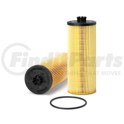 LF3754 by FLEETGUARD - Engine Oil Filter - 8.43 in. Height, 3.23 in. (Largest OD), Cartridge