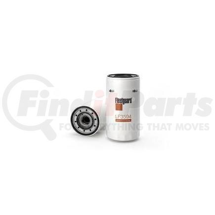LF3594 by FLEETGUARD - Engine Oil Filter - 8.37 in. Height, 4.25 in. (Largest OD)