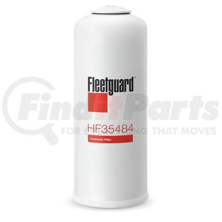 HF35484 by FLEETGUARD - Hydraulic Filter - 9.66 in. Height, 3.82 in. OD (Largest)