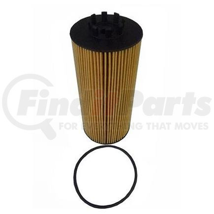 LF4008 by FLEETGUARD - Engine Oil Filter - 8.29 in. Height, 3.5 in. (Largest OD)