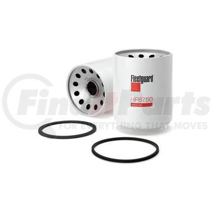 HF6750 by FLEETGUARD - Hydraulic Filter - 6.7 in. Height, 5.08 in. OD (Largest)