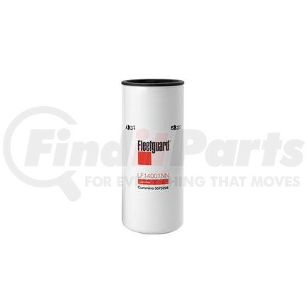 LF14001NN by FLEETGUARD - Engine Oil Filter - 11.81 in. Height, 4.72 in. (Largest OD)