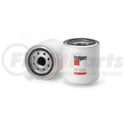 FF104 by FLEETGUARD - Fuel Filter - Spin-On, 4.15 in. Height