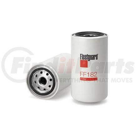 FF182 by FLEETGUARD - Fuel Filter - Spin-On, 6.91 in. Height
