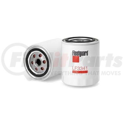 LF3341 by FLEETGUARD - Engine Oil Filter - 4.27 in. Height, 3.67 in. (Largest OD), Kubota 190001206