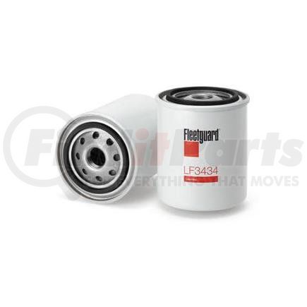 LF3434 by FLEETGUARD - Engine Oil Filter - 4.02 in. Height, 3.17 in. (Largest OD), Full-Flow Spin-On