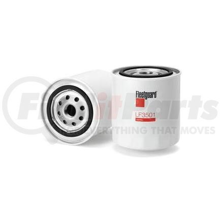 LF3501 by FLEETGUARD - Engine Oil Filter - 4.22 in. Height, 3.67 in. (Largest OD), Motorcraft FL300