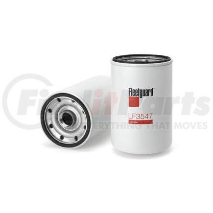 LF3547 by FLEETGUARD - Engine Oil Filter - 6.59 in. Height, 4.24 in. (Largest OD), Spin-On, Isuzu 1132004872