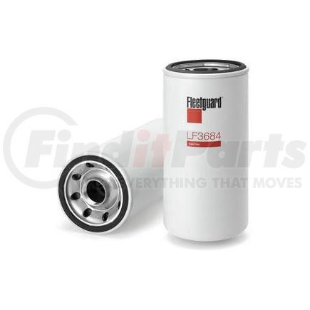 LF3684 by FLEETGUARD - Engine Oil Filter - 9.81 in. Height, 4.57 in. (Largest OD), Spin-On, Nissan 15201Z9009