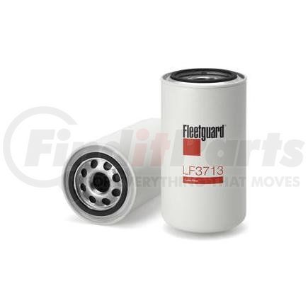 LF3713 by FLEETGUARD - Engine Oil Filter - 6.94 in. Height, 3.67 in. (Largest OD), Spin-On