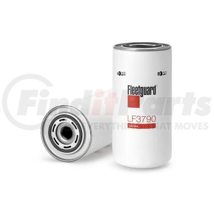 LF3790 by FLEETGUARD - Engine Oil Filter - 8.96 in. Height, 4.23 in. (Largest OD)