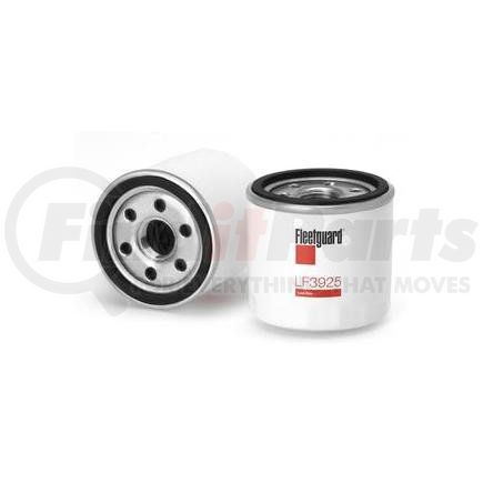 LF3925 by FLEETGUARD - Engine Oil Filter - 2.64 in. Height, 2.7 in. (Largest OD)