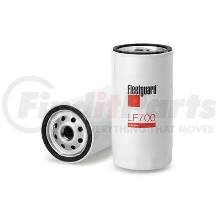 LF700 by FLEETGUARD - Engine Oil Filter - 5.9 in. Height, 2.99 in. (Largest OD)