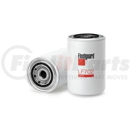 LF702 by FLEETGUARD - Engine Oil Filter - 6.64 in. Height, 4.24 in. (Largest OD), Thermo-King 113871