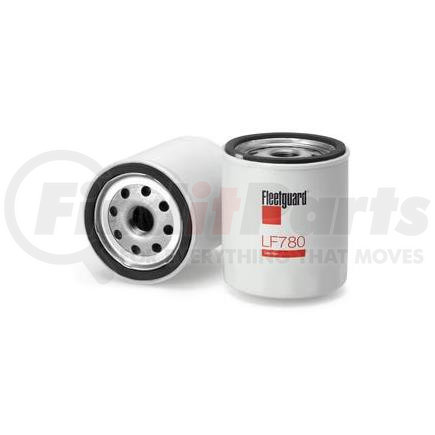 LF780 by FLEETGUARD - Engine Oil Filter - 3.49 in. Height, 2.99 in. (Largest OD), GMC 25010792
