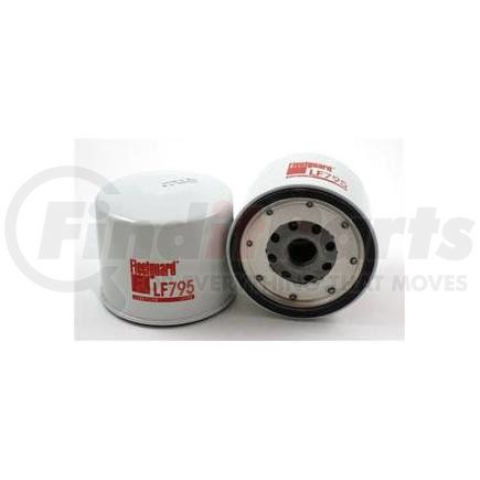 LF795 by FLEETGUARD - Engine Oil Filter - 3.22 in. Height, 3.67 in. (Largest OD)