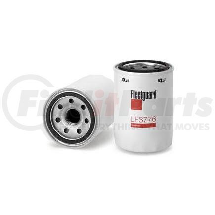 LF3776 by FLEETGUARD - Engine Oil Filter - 3.99 in. Height, 3.17 in. (Largest OD), Carrier 251503800