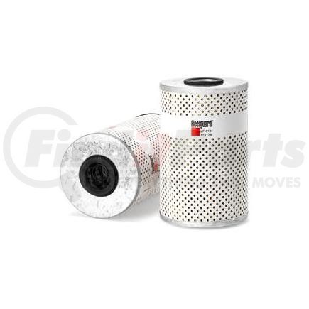 LF613 by FLEETGUARD - Engine Oil Filter - 7.57 in. Height, 4.76 in. (Largest OD)
