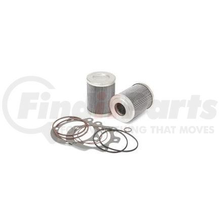HF35153 by FLEETGUARD - Hydraulic Filter - 4.2 in. Height, 3 in. OD (Largest), Kit, Contains (2) HF35152 and Gaskets