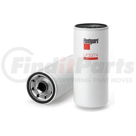LF3374 by FLEETGUARD - Engine Oil Filter - 11.31 in. Height, 4.58 in. (Largest OD), Synthetic Media, Full-Flow Spin-On, Upgraded Version of LF691