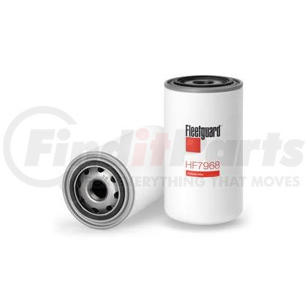HF7968 by FLEETGUARD - Hydraulic Filter - 6.87 in. Height, 3.68 in. OD (Largest), Spin-On