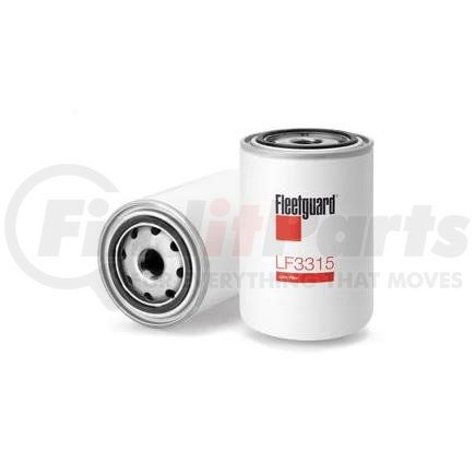 LF3315 by FLEETGUARD - Engine Oil Filter - 5.61 in. Height, 3.68 in. (Largest OD)