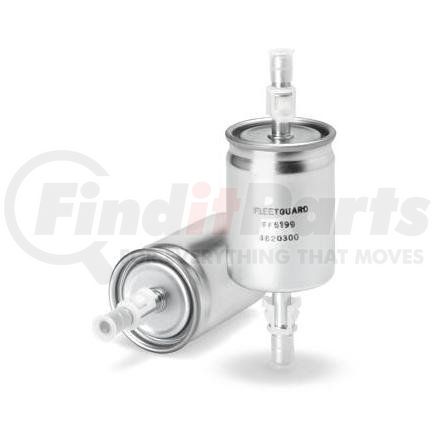 FF5199 by FLEETGUARD - Fuel Filter - In-Line, Wire Mesh Media, 6.53 in. Height