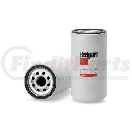 FF5617 by FLEETGUARD - Fuel Filter - Spin-On, 5.91 in. Height, Fuel Preporator FF8010
