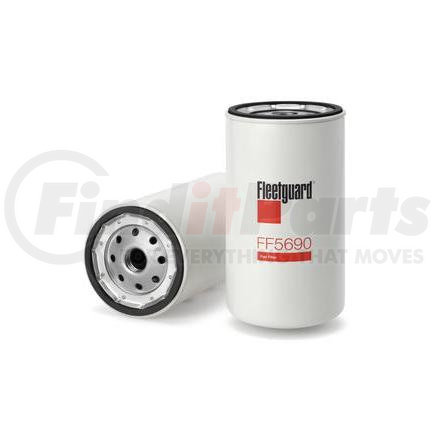 FF5690 by FLEETGUARD - Fuel Filter - 6.91 in. Height